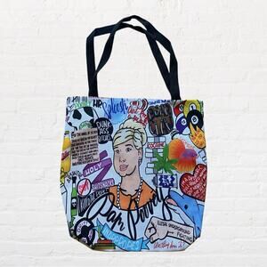 Archer Pam Poovey graphic tote bag